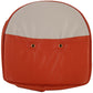 Universal Cushion Seat Cover Orange White For Mower Farm Tractor Fits Allis-Chal