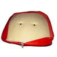 Universal Cushion Seat Cover Orange White For Mower Farm Tractor Fits Allis-Chal
