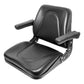 A-T500BL Black Universal Seat - Fits Allis Chalmers; Fits Bobcat; Fits Case