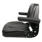 A-T500BL Black Universal Seat - Fits Allis Chalmers; Fits Bobcat; Fits Case