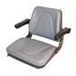 Universal Backhoe Dozer Skid Loader Tractor Adj Seat Track Gray T500GY