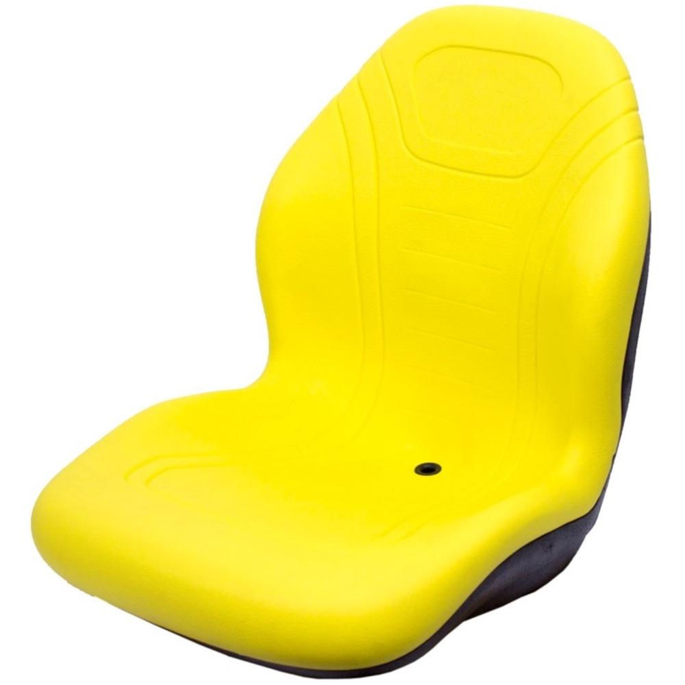High Back Yellow Seat Fits JD Fits John Deere Riding Mowers