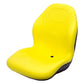 Yellow High Back Seat Fits John Deere 655 755 855 & 955 Compact Tractor
