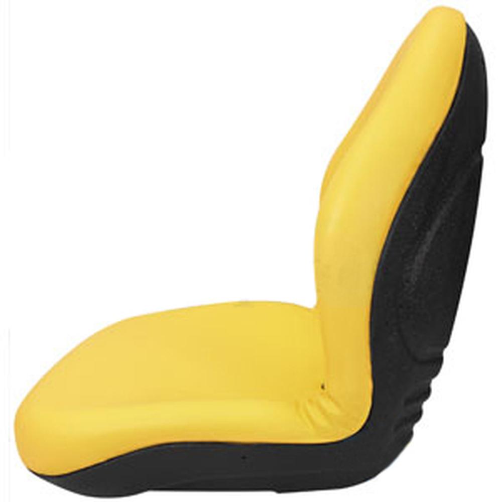 High Back Yellow Seat Fits JD Fits John Deere Riding Mowers