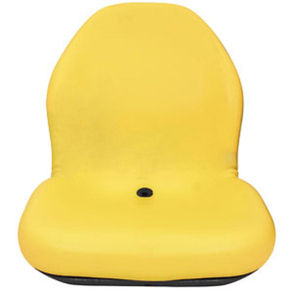 High Back Yellow Seat Fits JD Fits John Deere Riding Mowers
