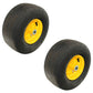 2 Pack Smooth Wheel Assembly 13x6.50-6 Fits John Deere TCA19309 TCA16946