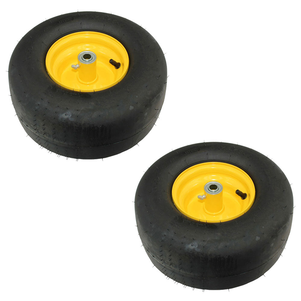 TCA19309 2 Pack Smooth Wheel Assembly Fits John Deere 648R 652B 652E 652R 661R