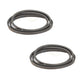 TCU34299 Traction Drive Belts (2) Two For Deere Zero-Turns Z985R Z945M Z965R