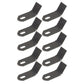 Qty. 10: Flail Mower Blades Fits Tiger Replaces TF1019