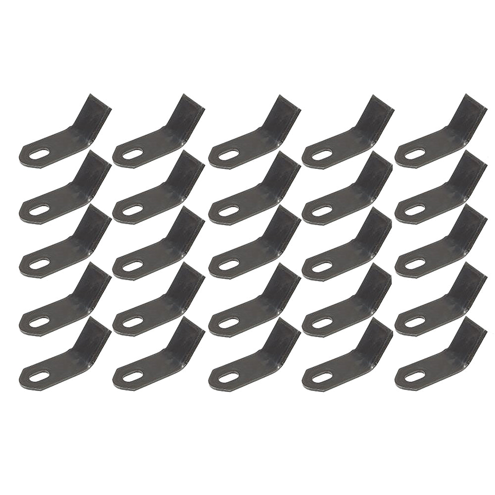 Qty. 25: Flail Mower Blades Fits Tiger Replaces TF1019