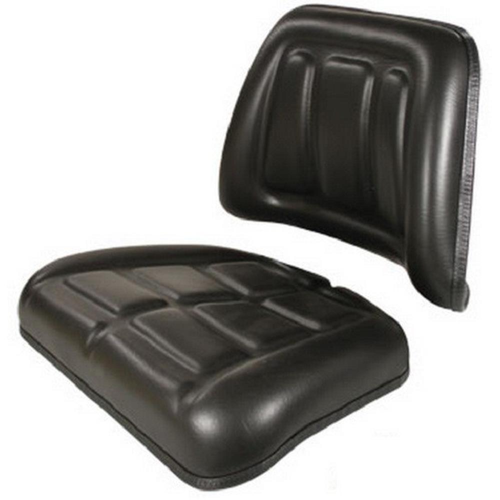Black Seat Cushion Set Fits Craftsman Replaces SCC800