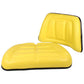 TKYL New Aftermarket Tractor Trapezoid Back & Bottom Yellow Seat Cushion Kit
