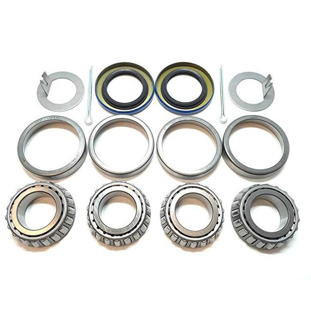 2000 lb Axle Trailer Hub Wheel Bearing Kit L44643 Seal 1.25'' L44610