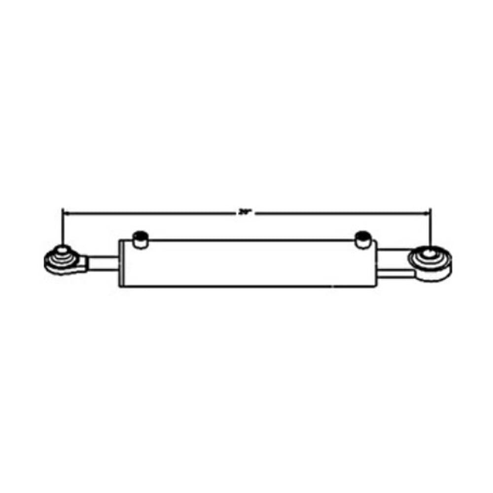 Hydraulic Top Link Fits CAT 2 Fits Ford Fits Kubota Fits Case IH Fits John Deere
