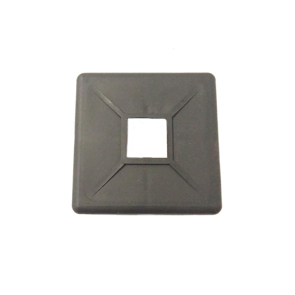 One (1) RV Bumper End Cap nominal M600 4" X 4" X 1" Square Rubber