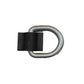 One (1) New 3/8" Weld-On Loop Style D-Ring For Trucks Trailers Frames