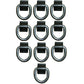10 3/8" D Ring 5000# Weld On for ATV Motorcycle Rope Tie Trailer Truck