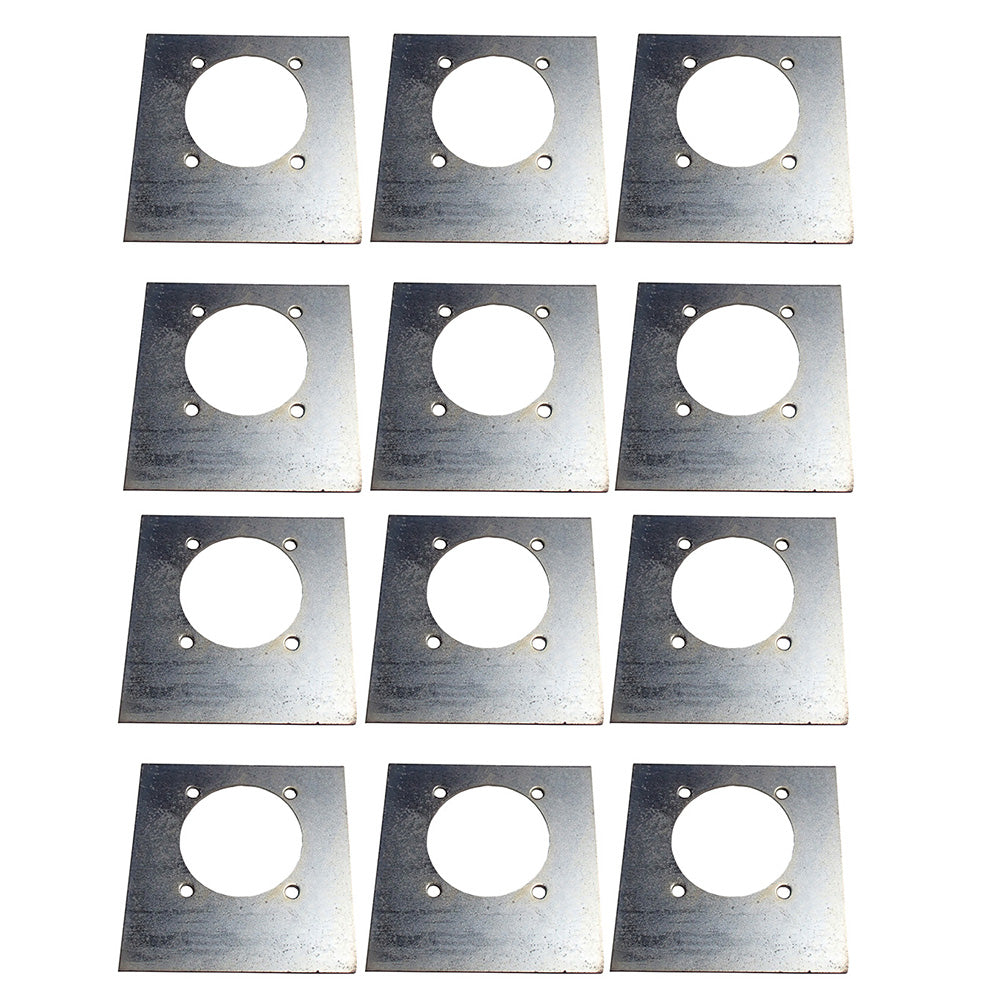 Qty 12: Recessed D-Ring Mounting Plate Fits Universal Products Replaces DRP5MP