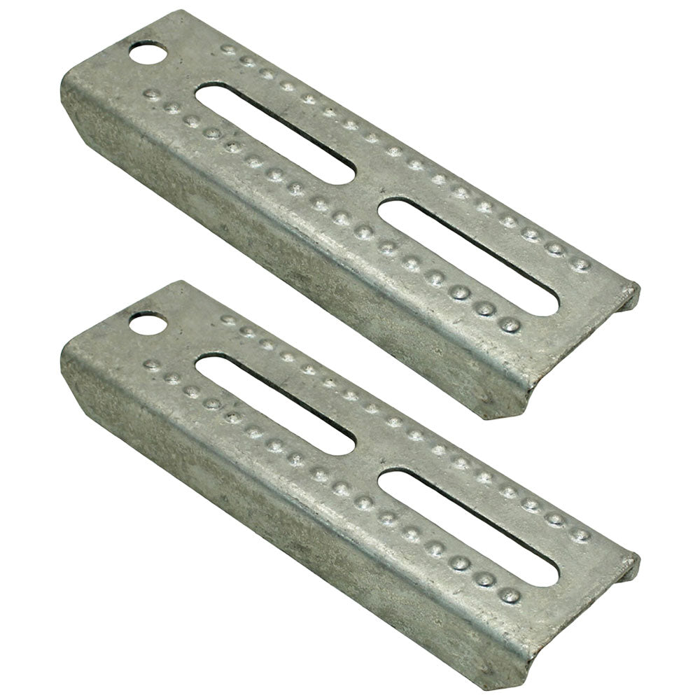 Qty. 2: 8" Upright Bunk Board Brackets Fits Universal Products