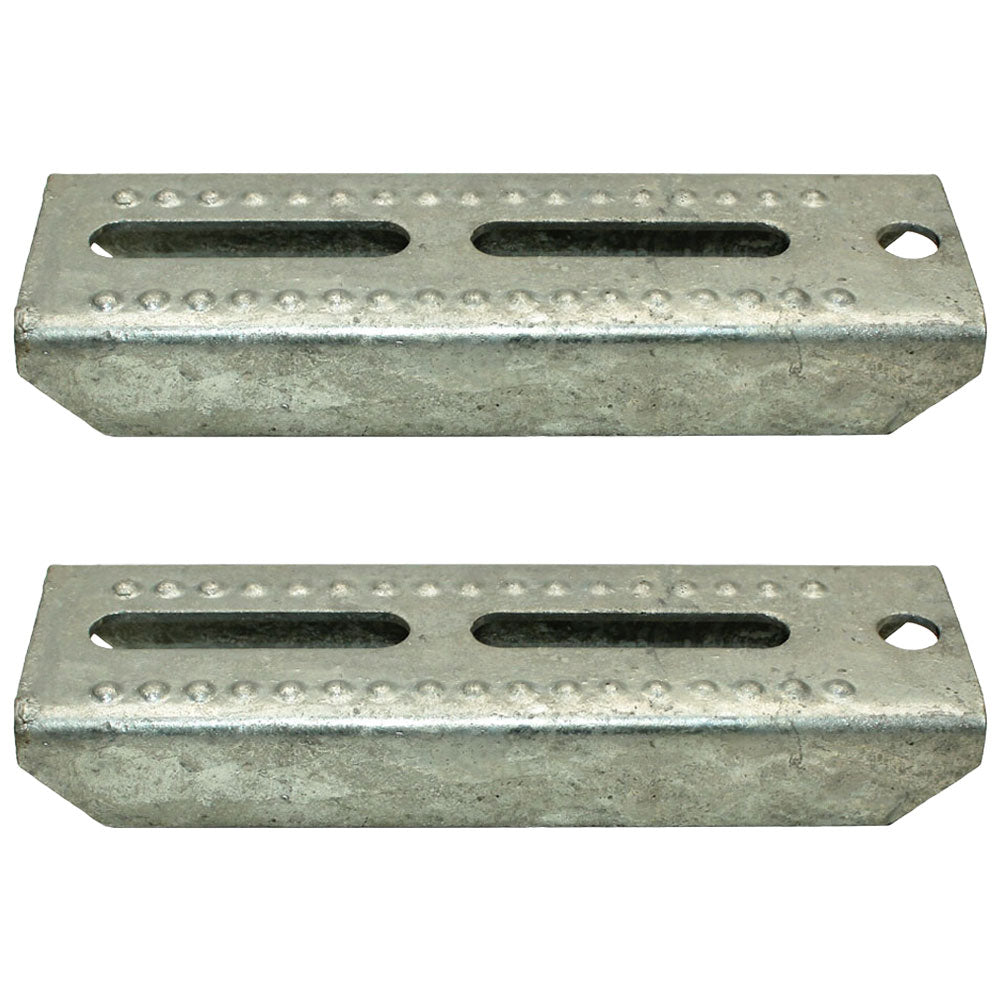 Qty. 2: 8" Upright Bunk Board Brackets Fits Universal Products