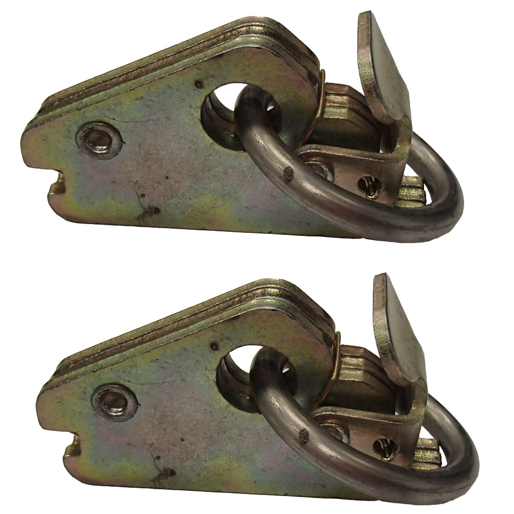 Qty 2: E-Track Tie Down Ring
 Fits Universal Products Replaces ERSHD-B