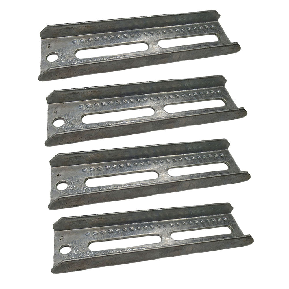 Four (4) 10" Upright Bunk Board Bracket Trailer Truck Flatbed