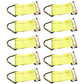 10 Pk E Track Cargo Tie Off Rope Down Fitting Straps Enclosed Trailer 3,000 lbs