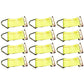 12 pk Trailer E Track Tie Down Strap Enclosed Trailer Cargo Fitting Rope Tie Off