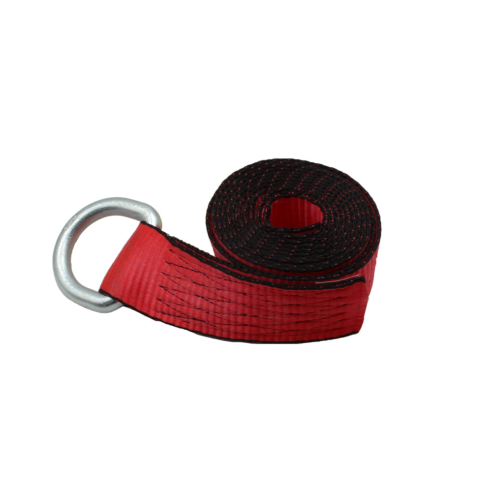 (1) New Red Heavy Duty Tie Down Strap Replacement S2608CDR