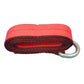 Heavy Duty Lasso/Wheel Lift Straps (Red) Fits Universal Replaces N/A