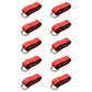 Qty 10: Heavy Duty Lasso/Wheel Lift Straps (Red) Fits Universal Replaces N/A
