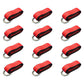 Qty 12: Heavy Duty Lasso/Wheel Lift Straps (Red) Fits Universal Replaces N/A