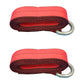 Qty 2: Heavy Duty Lasso/Wheel Lift Straps (Red) Fits Universal Replaces N/A