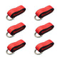 Qty 6: Heavy Duty Lasso/Wheel Lift Straps (Red) Fits Universal Replaces N/A