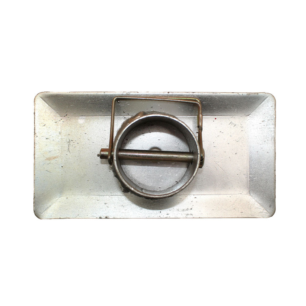 Trailer Jack Foot Plate w/ Lock Pin Fits Bull Dog Replaces 500244