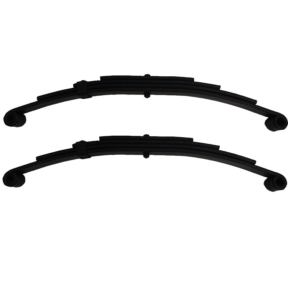 2pk Trailer 4 Leaf Spring Double Eye 25 1/4" 2500lb for 5000lb Axle 20016
