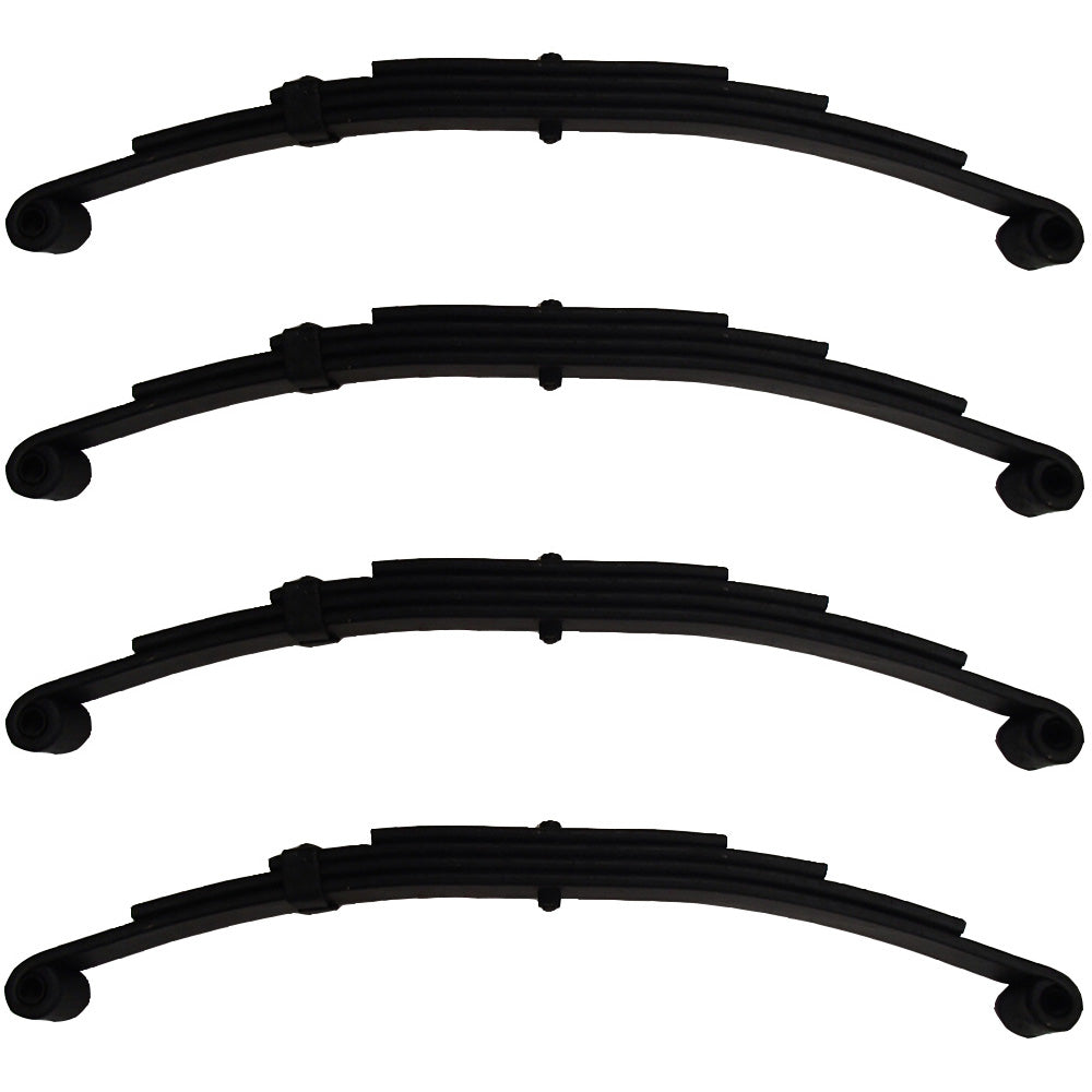 4pk Trailer 4 Leaf Spring Double Eye 25 1/4" 2500lb for 5000lb Axle 20016