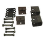 Leaf Spring Hanger Kit for Double Eye Springs Trailer Single Axle 3500lb