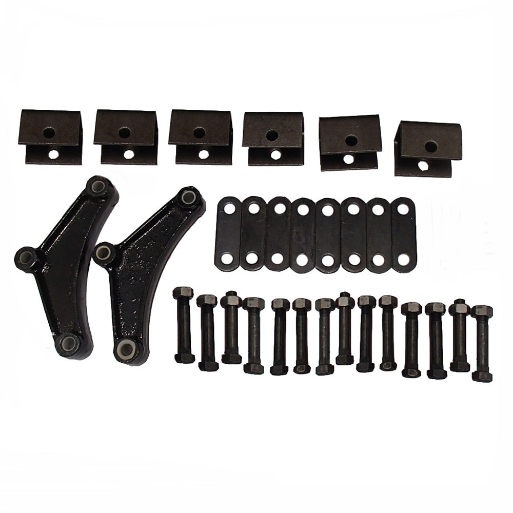 Tandem Axle Suspension Kit fits 1.75" Wide x 25.25" Long Double-Eye Springs