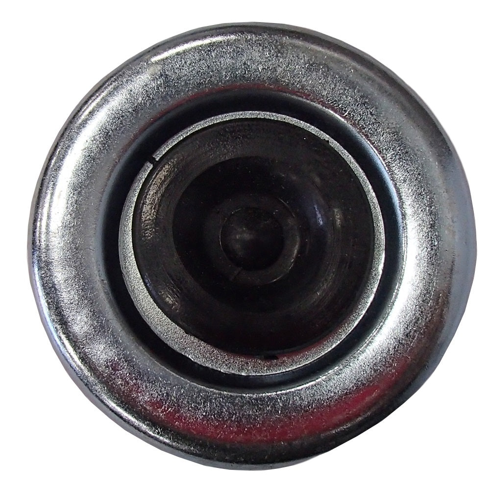Metal Grease Cap 2.72" Diameter w/Rubber Plug Fits Dexter Fits Redline 21-43-1