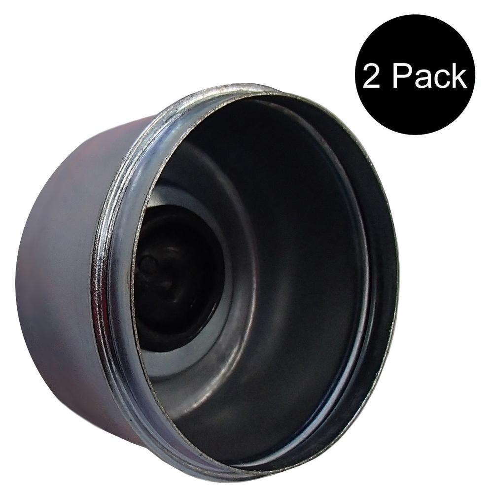Qty 2: Grease Cap with Rubber Plug Fits Universal Products Replaces 21-43-1