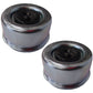 Qty 2: Grease Cap with Rubber Plug Fits Universal Products Replaces 21-43-1