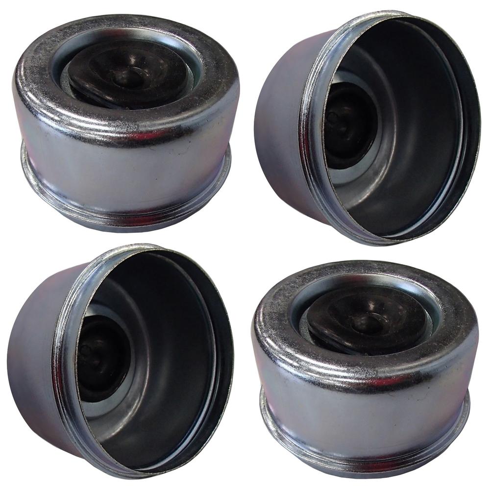 Qty 4: Grease Cap with Rubber Plug Fits Internal Use Replaces FRA80-0058