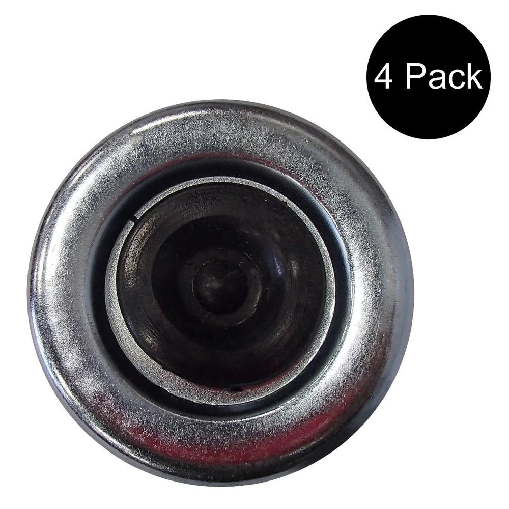 Qty 4: Grease Cap with Rubber Plug Fits Universal Products Replaces 21-43-1