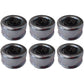 Qty 6: Grease Cap with Rubber Plug
 Fits Universal Products Replaces 21-43-1