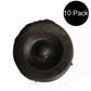 (10) New Replacement Black Rubber Grease Plug Hub Dust Caps TLU31-0009