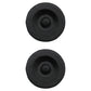 (2) New Black Rubber Grease Plug Hub Dust Cap for RedLine Trailer Camper RV Axle
