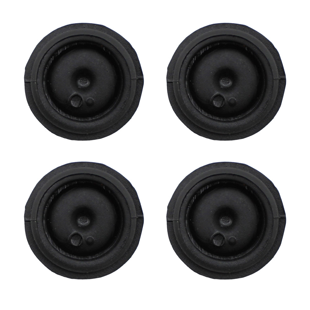 Qty (4) EZ Lube Trailer Camper RV Axle Rubber Grease Plug Hub Fits: Dexter/TRP