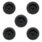 (5) New Black Rubber Grease Plug Hub Dust Caps Fits AL-KO Trailer Camper RV Axle