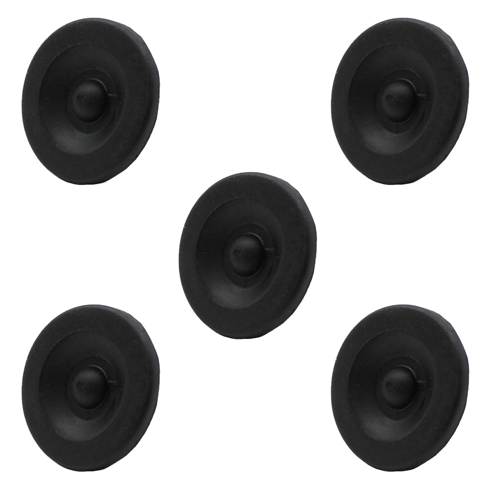 Ez Lube Axle Rubber Grease Plugs Hub Dust Cap fits all EZ Lube Axles - 5 Pack